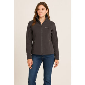 Women's Columbia Black Fleece Jacket Size M